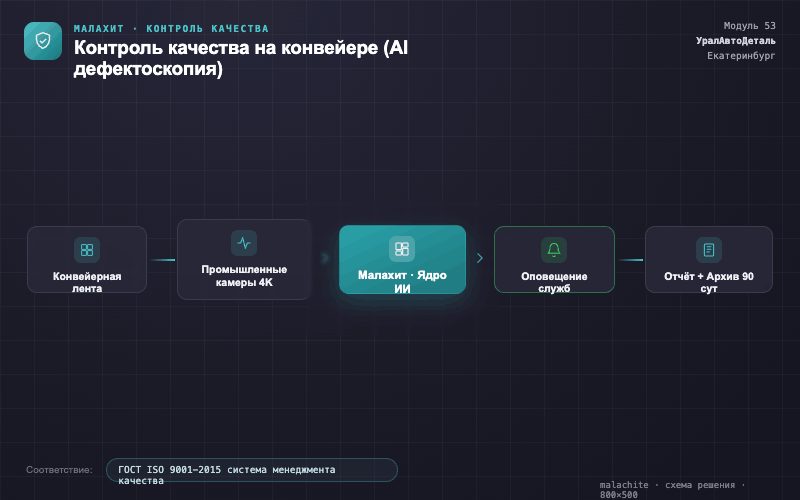 Схема решения — Система Малахит