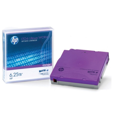 Картридж HPE LTO-6 Ultrium MP WORM Data Tape (C7976W) 