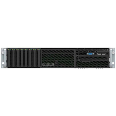 Сервер Intel Original L9 R1208WFTYSR 2x4210 x8 2.5" SAS/SATA RMS3CC080 RMM 10G 2P 2x1100W AXXRMFBU5 (LWF1208YR810003) 
